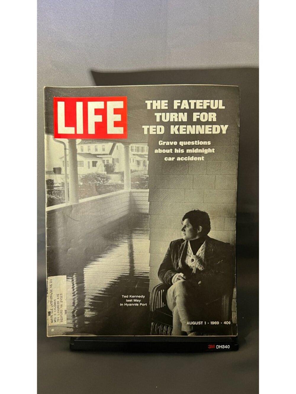 Life Magazine August 1 1969 The Fateful Turn For Ted Kennedy